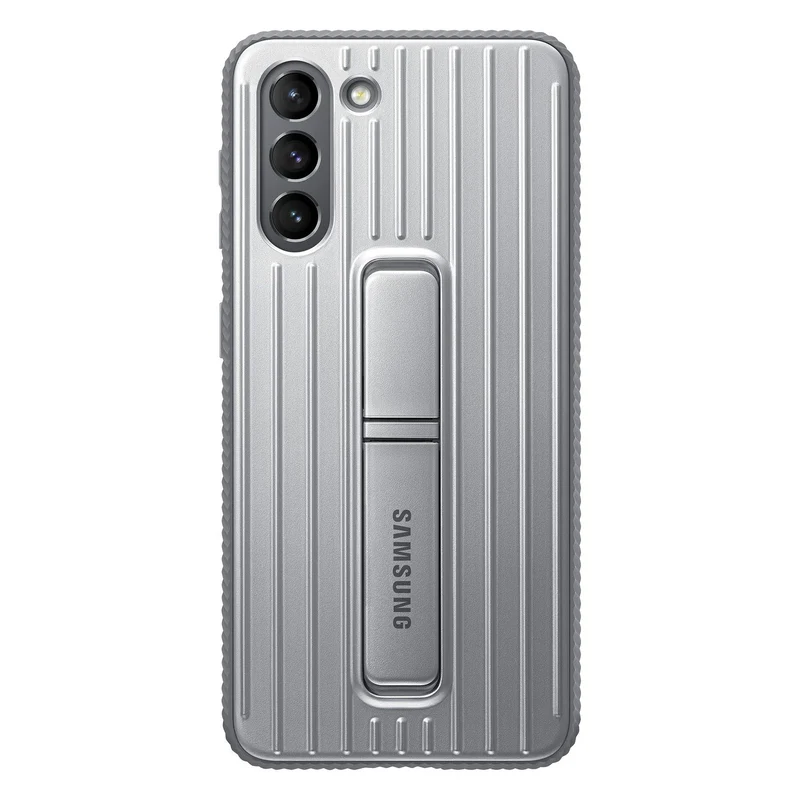 Samsung Protective Standing Cover Galaxy S21 Silver S21/S21 5G