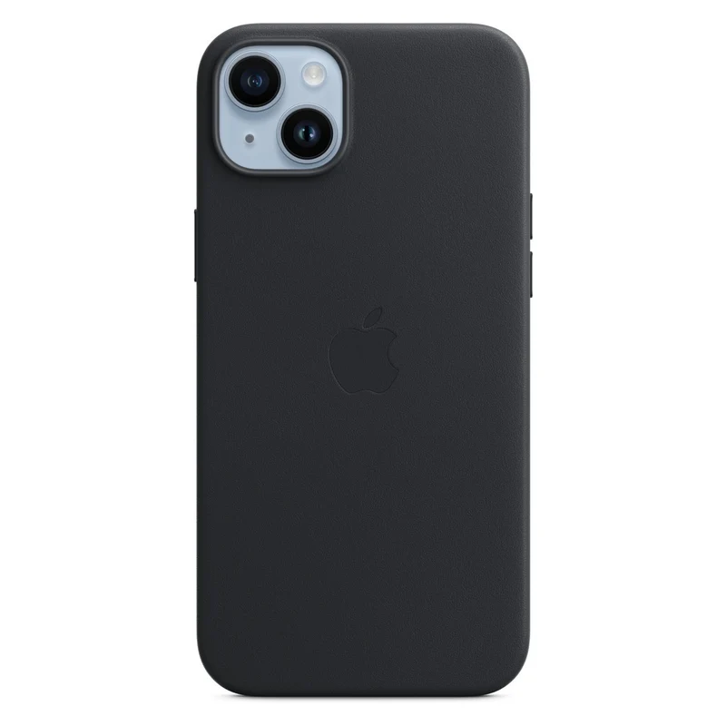 Apple Leder Case Dunkelblau MagSafe iPhone 14 Plus