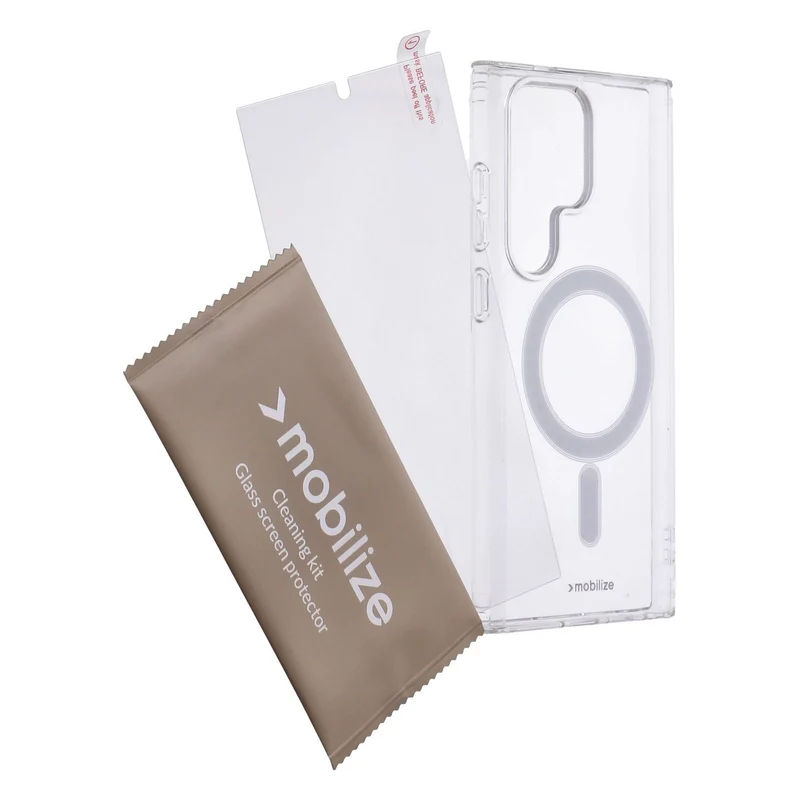 Mobilize Protection Pack Screen Protector & MagSafe Clear Case für Samsung Galaxy S24 Ultra
