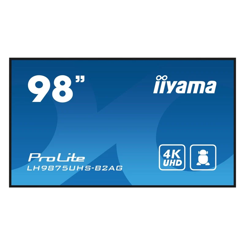 iiyama ProLite LH9875UHS-B2AG 98" (247,7 cm) 4K Digital Signage Monitor HDMI/DP