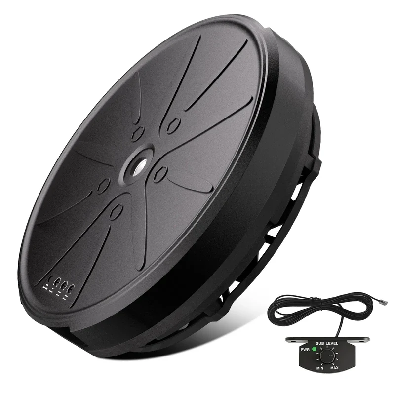AWESAFE 12 Inch 800W Powered Spare Tire Car Subwoofer