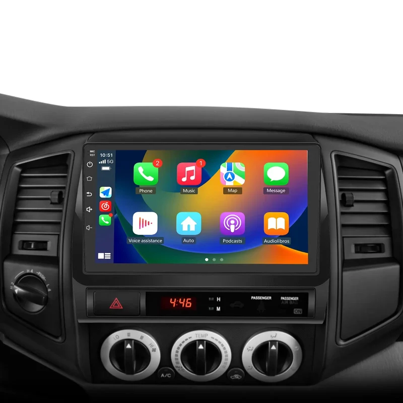 AWESAFE Android Radio Stereo 4G+64G Octa-Core with GPS Bluetooth DSP FM Radio for Toyota Tacoma 2005-2015
