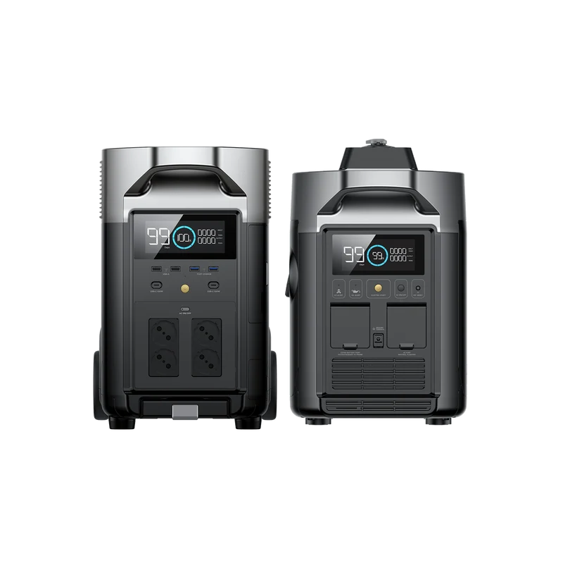 EcoFlow DELTA Pro + Générateur intelligent EcoFlow (bicarburant)