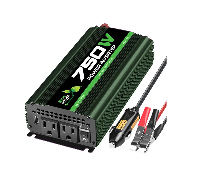 Nature Power 12 Volt , 750W Portable Power Inverter