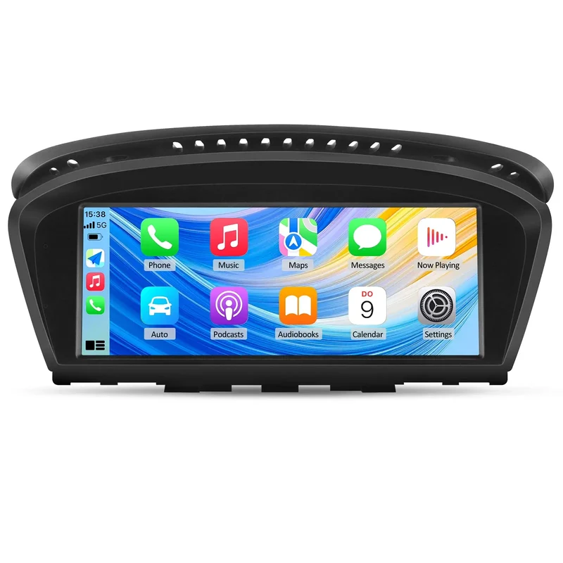 AWESAFE 8.8 Zoll Autoradio Für BMW 5 Series E60-E64(2003-2010) & 3 Series E90-E93(2005-2008)mit ccc system und AUX Funktion,CarPlay & Android Auto