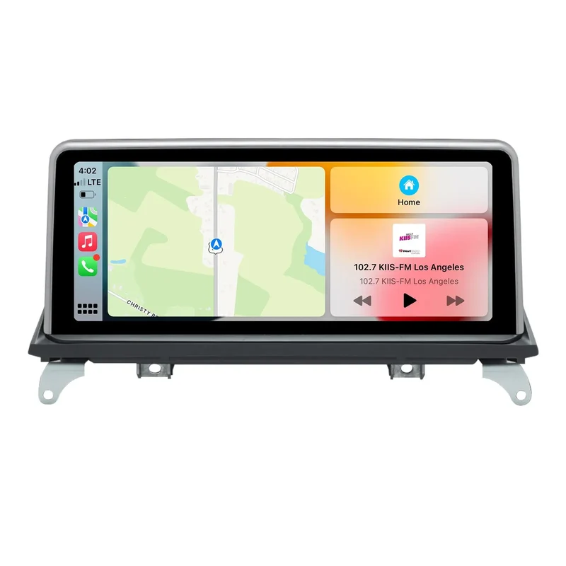 AWESAFE 10.25" Android Autoradio pour BMW X5 E70 & X6 E71 CCC (2007-2010) - Bluetooth, Android Auto & Carplay sans fil + Câble USB