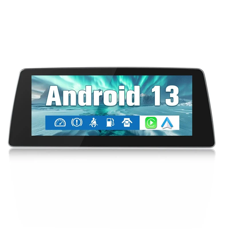 AWESAFE Autoradio 10.25" 4G 4+64GB Android 13, écran tactile, FM, Bluetooth 5.0, Android Auto & CarPlay sans fil, pour BMW Série 2 F45 2013-2019 NBT
