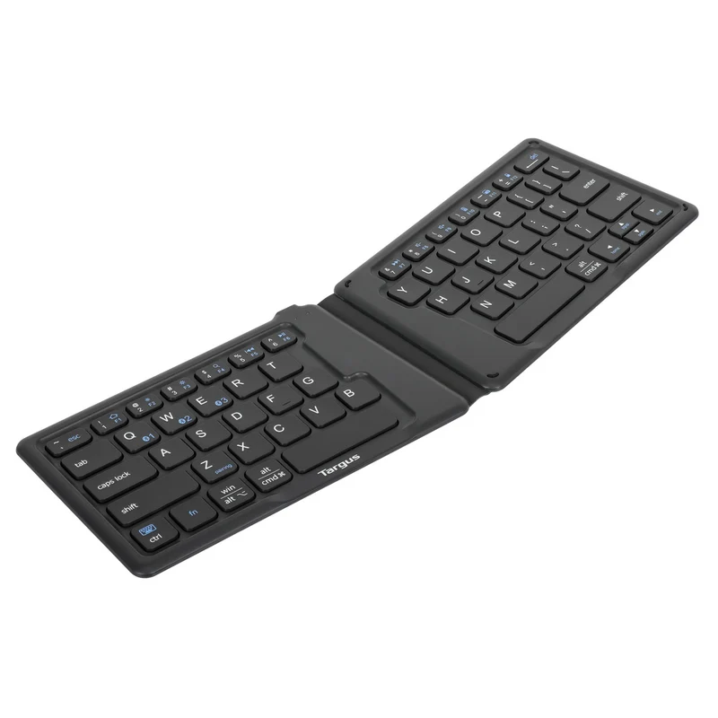 Antimikrobielle klappbare Ergo-Tastatur (UK)