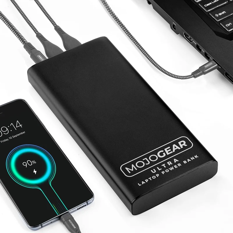 MOJOGEAR ULTRA 26.800 mAh 100 W Laptop-Powerbank