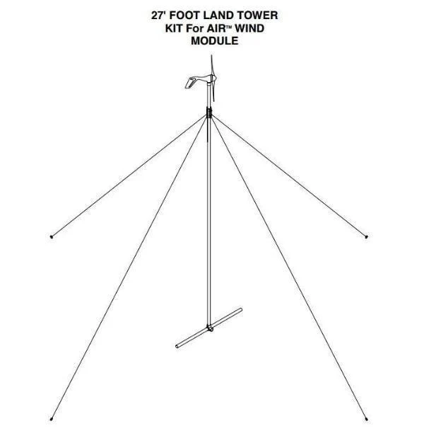 Primus Wind Power 27' Wind Turbine Tower Kit