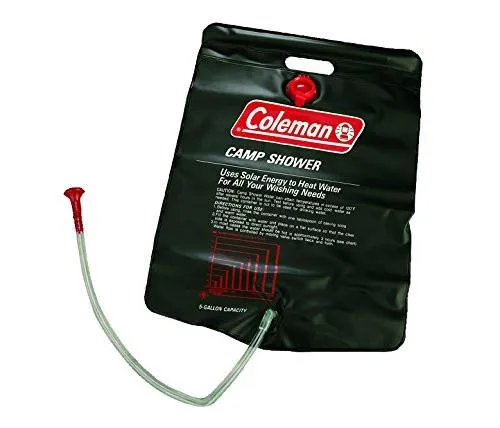 Coleman Solar Heated Shower For Outdoor Use