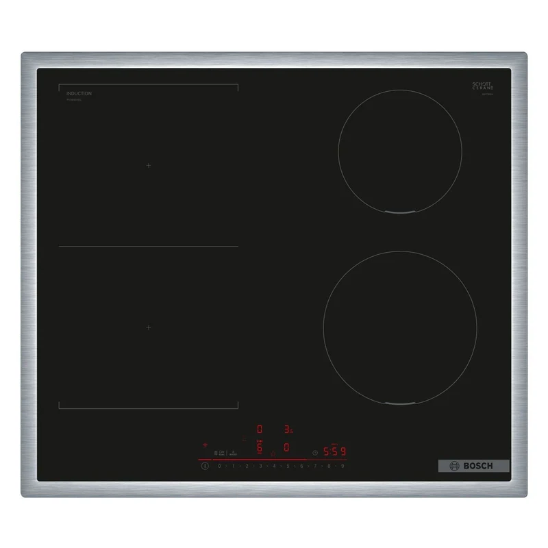 Bosch Serie 6 PVS645HB1E Induktionskochfeld integriert 60cm 4 Zonen Schwarz