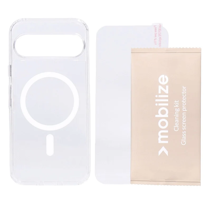 Mobilize Protection Pack passend für Google Pixel 9 Pro XL Clear Case und Displayschutz