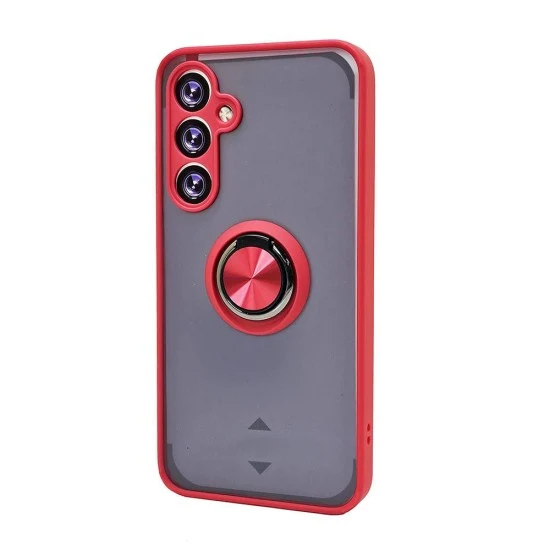 TPU Case w/ Magnetic Ring for Samsung A32 5G (red)