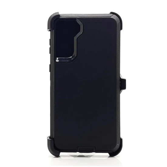 Defender Case w/ Clip For Samsung S21 (black)