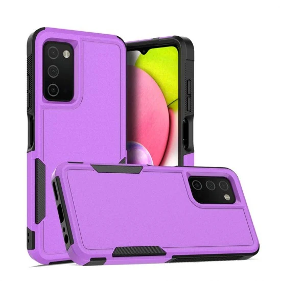 Traveler Hybrid Case For Moto G Play 2024 (purple)
