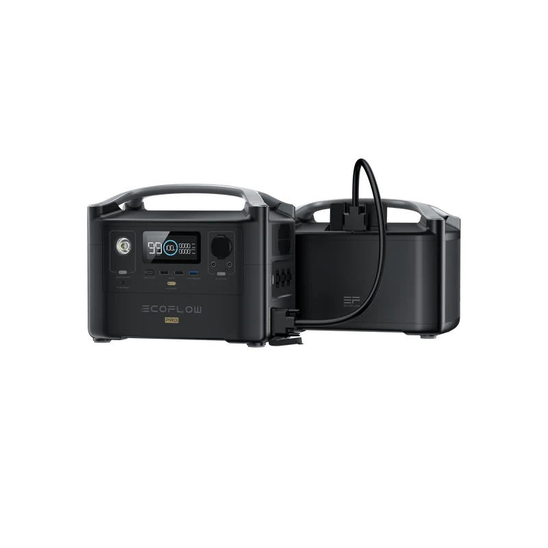 EcoFlow RIVER Pro + EcoFlow RIVER Pro Extra Battery