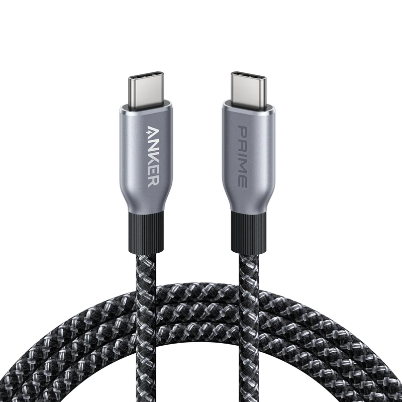 Anker Prime USB-C to USB-C Cable (240W, Upcycled-Braided)