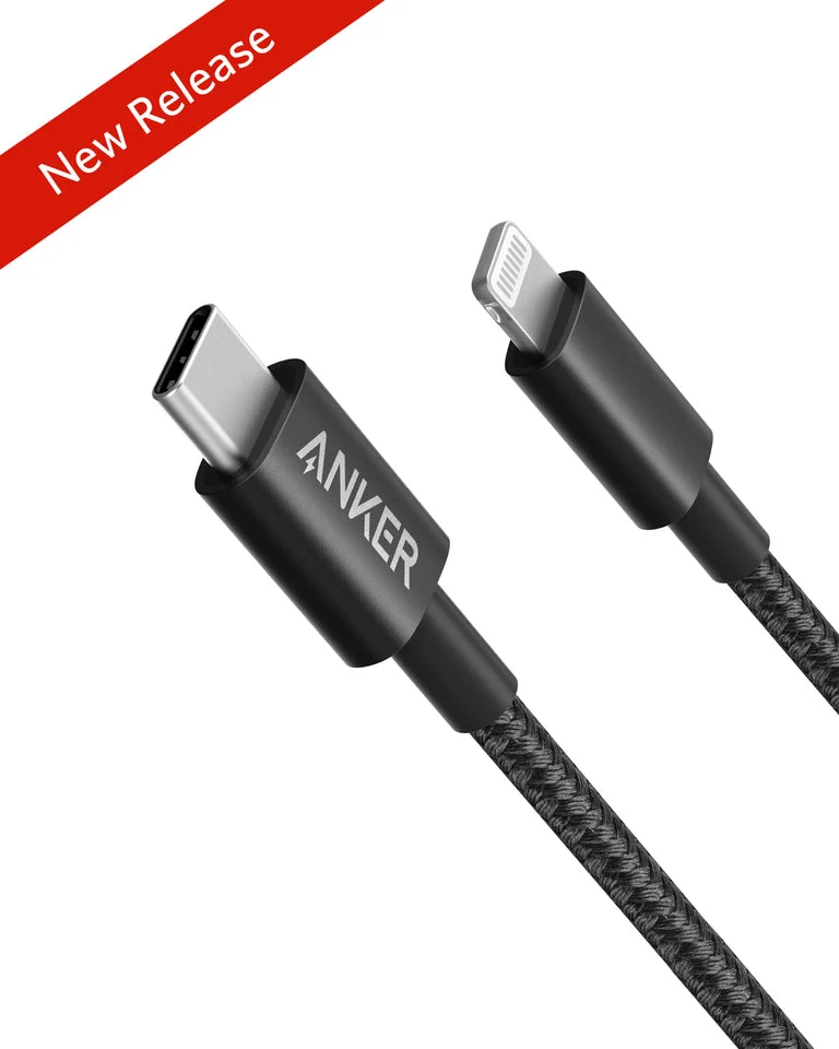 New Nylon USB-C to Lightning Cable