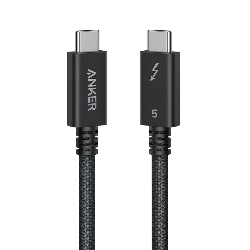 Anker Prime Thunderbolt 5 Cable (1.7 ft, 80Gbps, 240W)