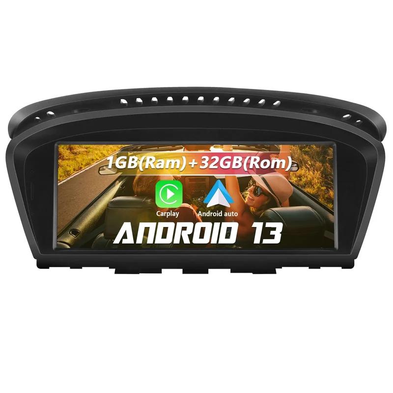 AWESAFE Android 13 Autoradio Stereo 8,8-Zoll für BMW 3er E90 E91 E92 E93 & 5er E60 E61 E63 E64 mit CCC-System, CarPlay & Android Auto