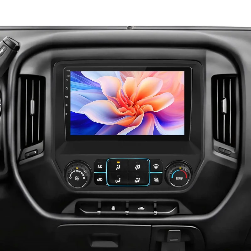 AWESAFE Car Radio Stereo with Wireless CarPlay & Android Auto GPS WiFi for Chevy Silverado GMC S 2014-2018