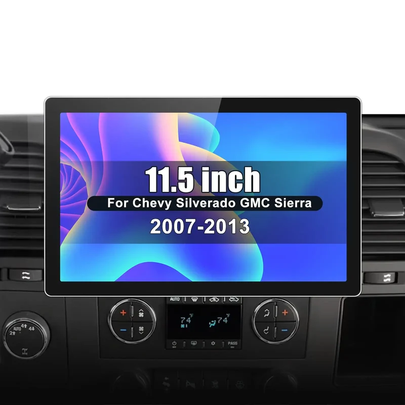 AWESAFE Android 13 Car Radio Stereo with Wireless CarPlay & Android Auto for GMC Chevy Silverado 2005-2019
