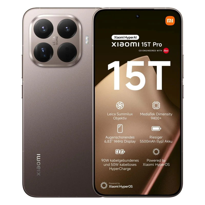 Xiaomi 15T Pro 5G Dual-SIM 512GB Mocha Gold