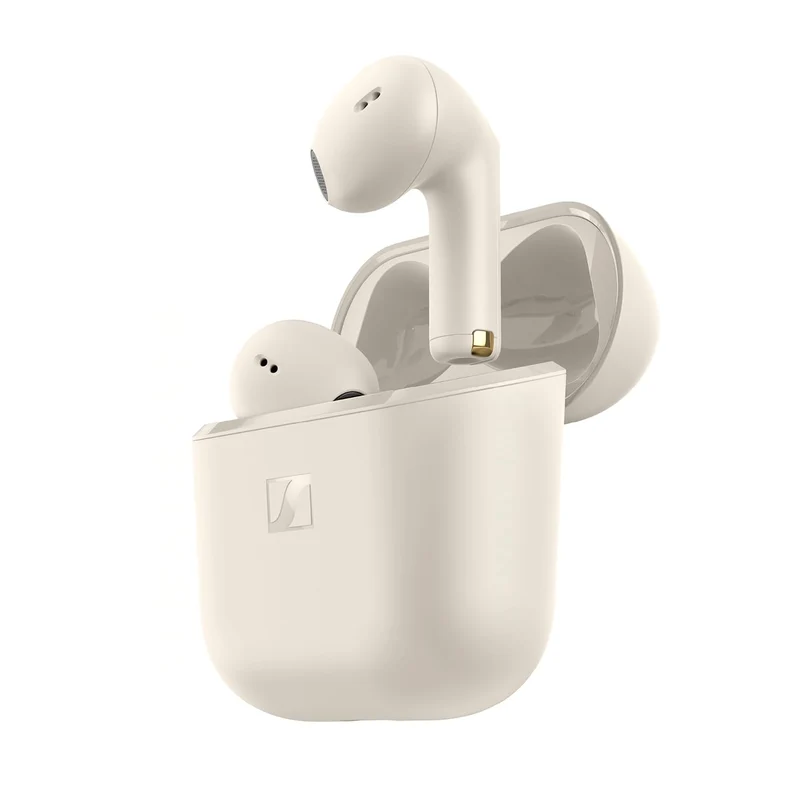Sennheiser ACCENTUM Open True Wireless Earbuds-Smart Touch Controls, Lightweight & Breathable Design, Upto 28H Battery, Quick Charging, IPX4 Splash Resistance
