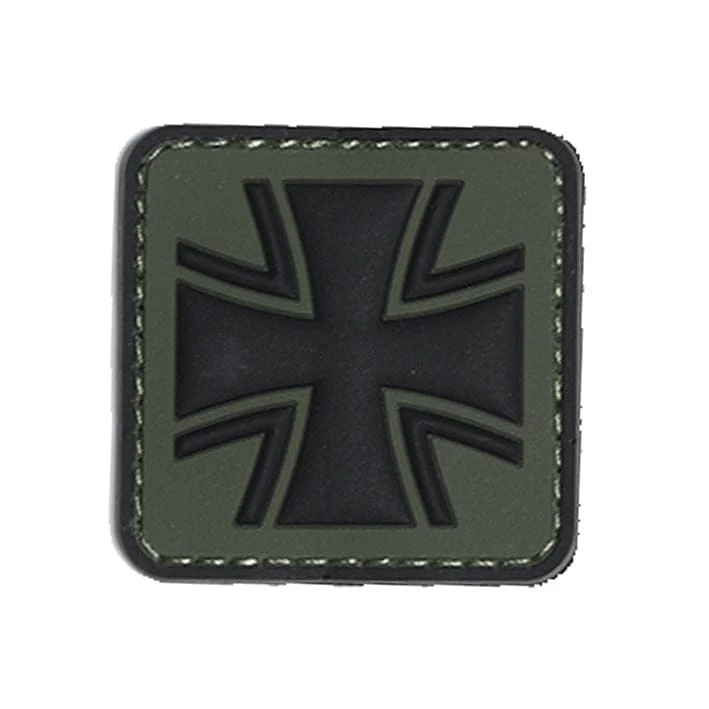 Bundeswehr Balkenkreuz Rubber Patch 3D (5 x 5 cm)