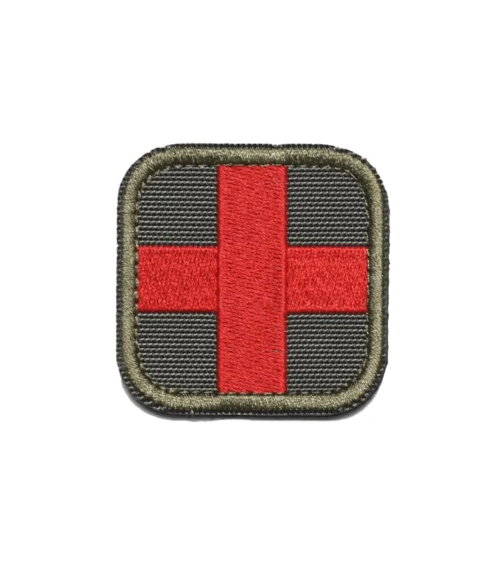 Erste Hilfe Patch bestickt (5 x 5 cm)