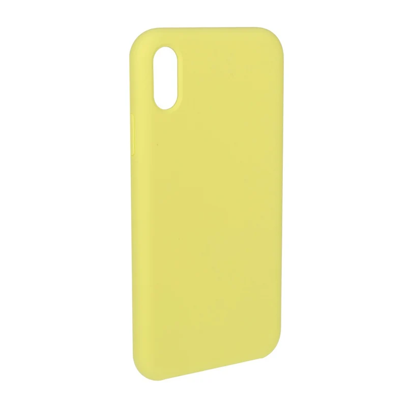 JT Berlin Steglitz Silikon BackCase Gelb passend für Apple iPhone XR
