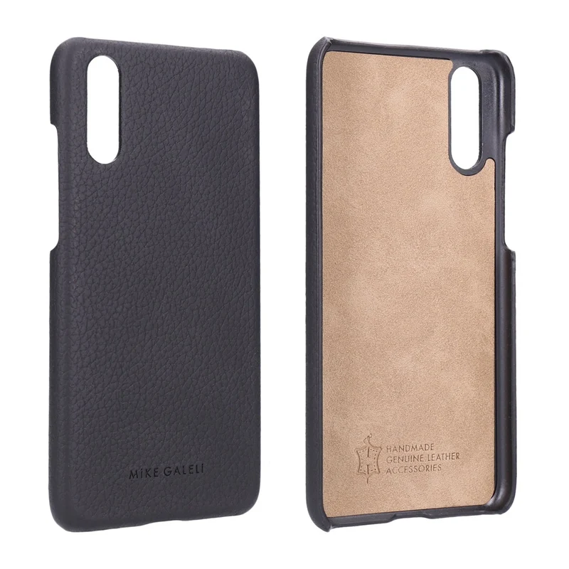 MiKE GALELi Back Case LENNY Schwarz passend für HUAWEI P20