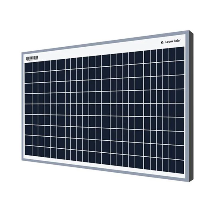 Loom solar panel 40 watt 12 volt poly crystalline