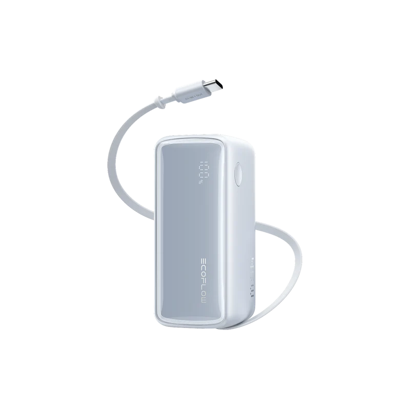 EcoFlow RAPID Powerbank (10K, 45W, ausziehbares Kabel)