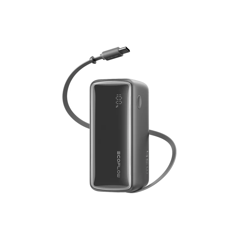 EcoFlow RAPID Powerbank (10K, 45W, ausziehbares Kabel)