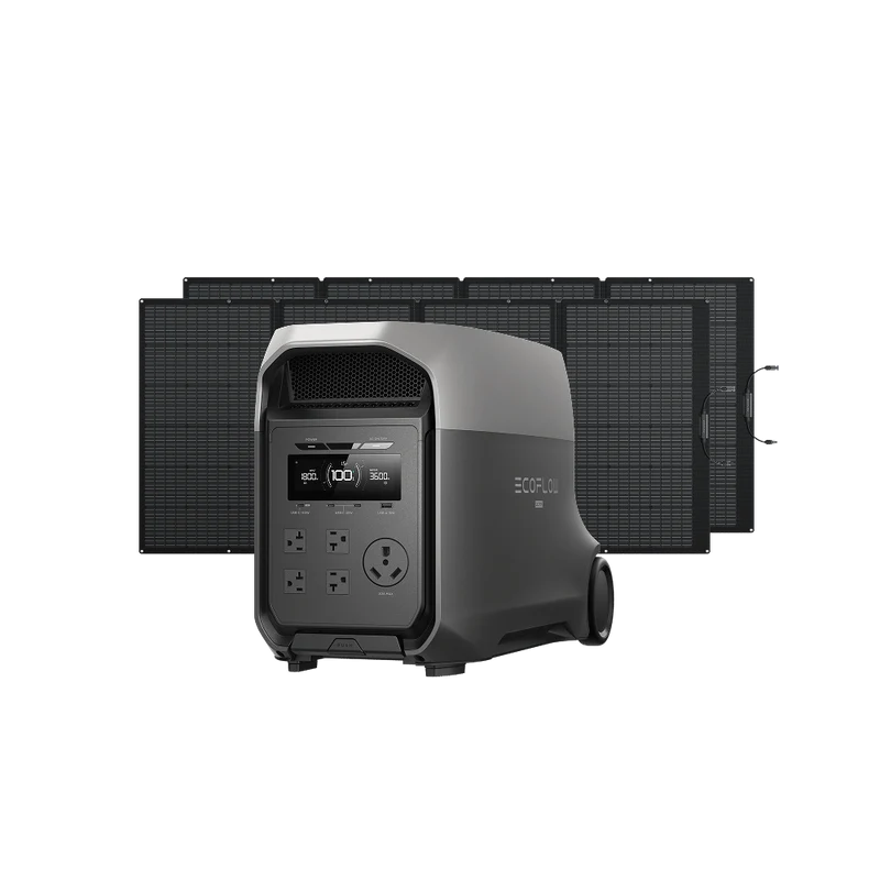EcoFlow DELTA 3 Ultra Solar Generator (3072Wh)