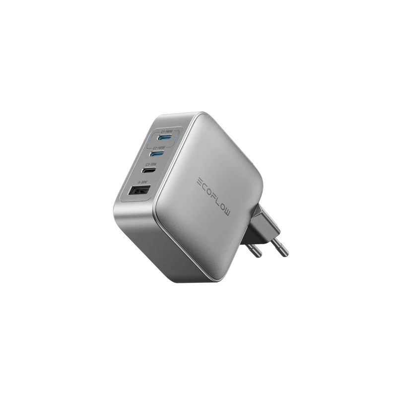 Cargador EcoFlow RAPID Pro (140 W, 4 puertos, GaN) (accesorio recomendado)