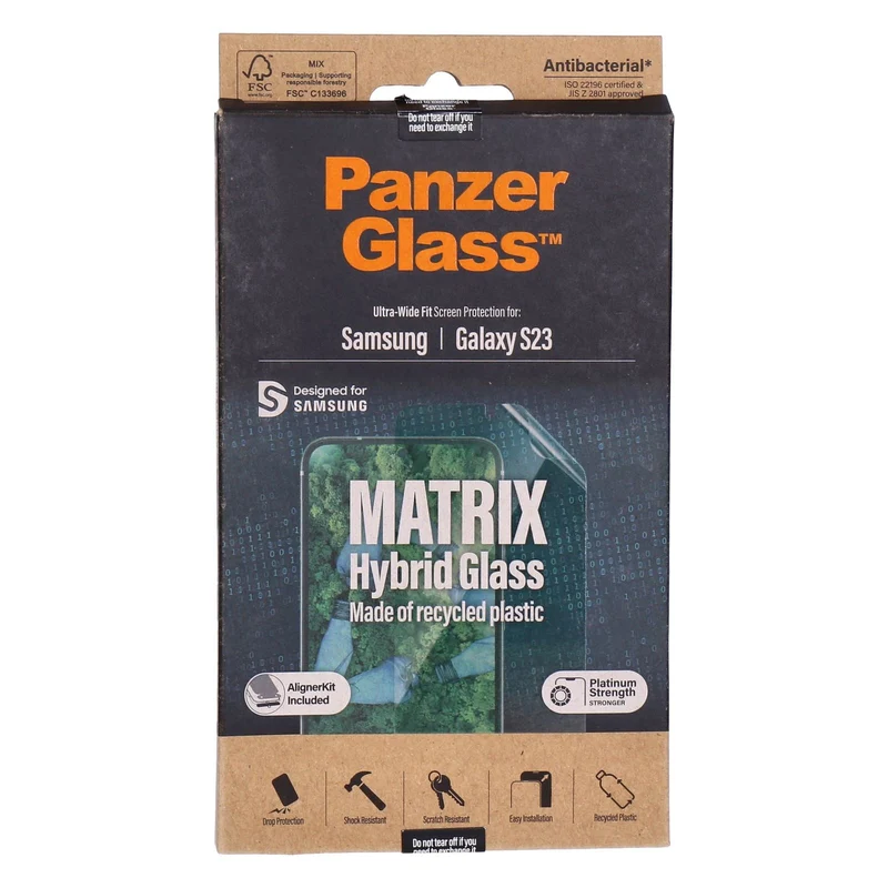 PanzerGlass Ultra-Wide Fit passend für Samsung Galaxy S23