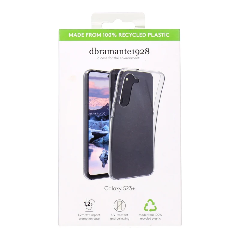 dbramante1928 Protection Clear Case transparent passend für Samsung Galaxy S23+