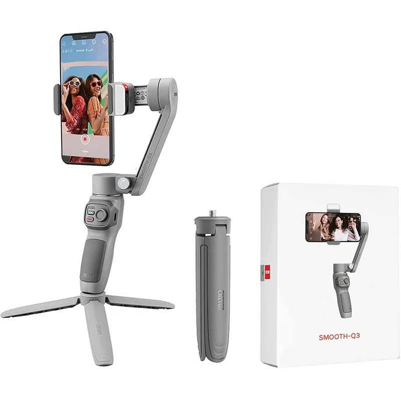 Zhiyun Smooth Q3, 3-Axis Handheld Smartphone Gimbal Stabilizer