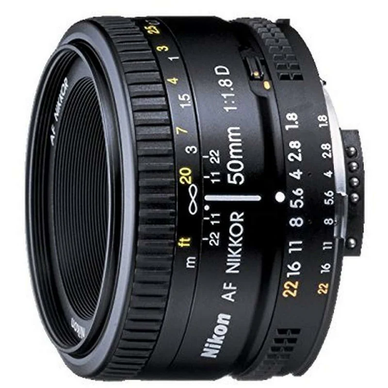 Nikon 50mm Nikkor F/1.8D AF Prime Lens for DSLR Camera