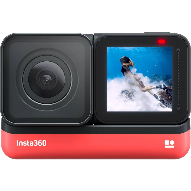 Insta360 ONE R 5.7K Panoramic Sports Action Camera 4K 60fps (360 & 4K)