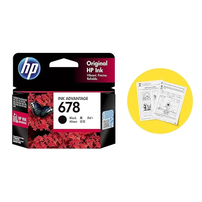 HP 678 Black Original Ink Advantage Cartridge (Pack of 2)