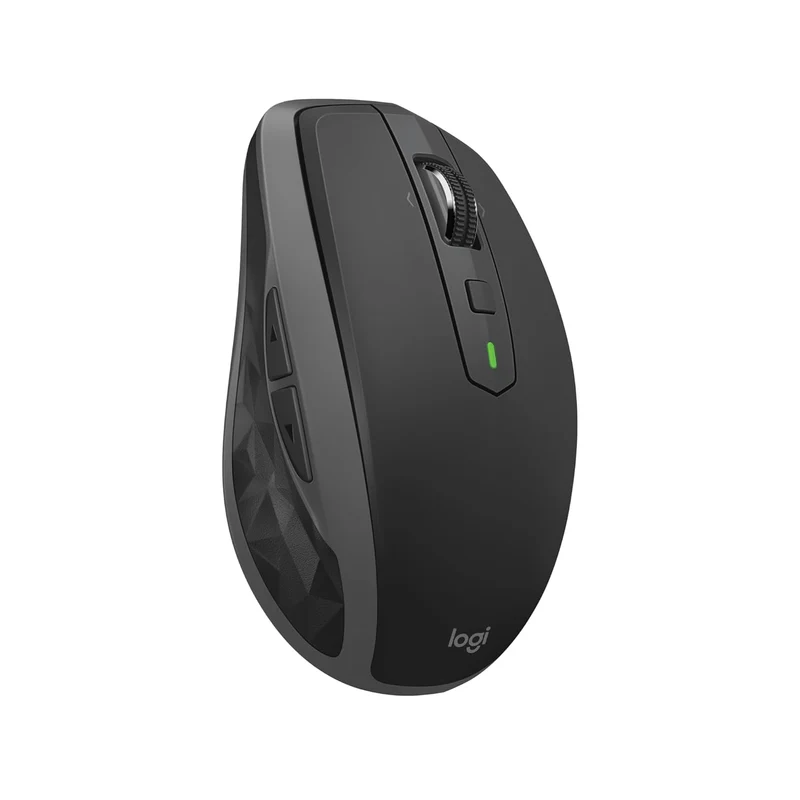 Logitech MX Anywhere 2S Bluetooth Edition Wireless Mouse, Multi-Surface, Hyper-Fast Scrolling, Rechargeable, Portable, Connects Up to 3 Mac/PC Computers - Graphite