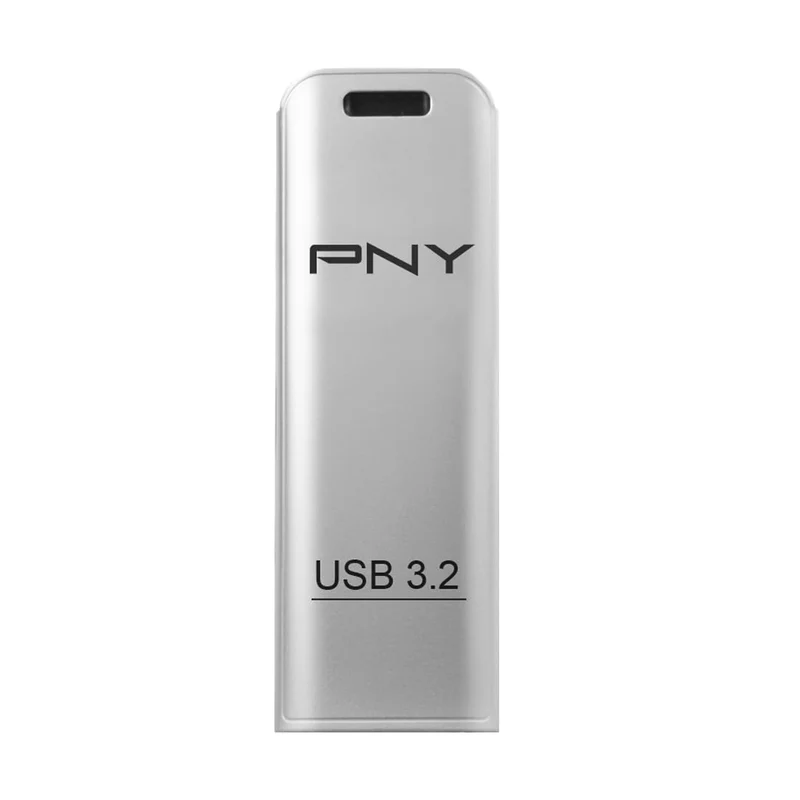 PNY Elite Steel 256GB USB 3.2 Pen Drive | Flash Drive - Silver