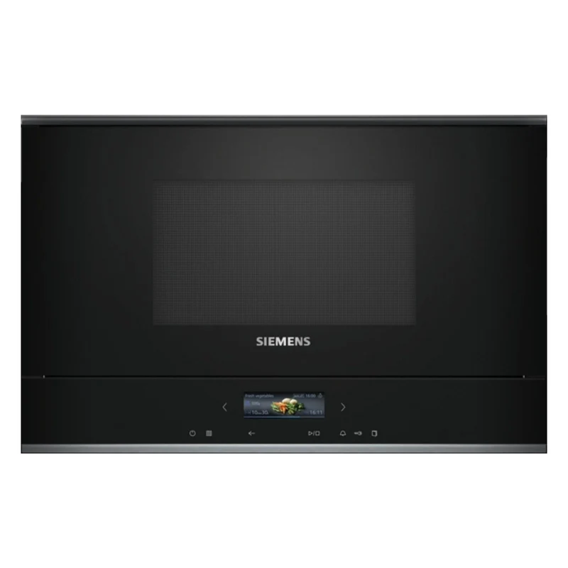 Siemens BF722R1B1 Einbau Mikrowelle Integriert 21L 900W Schwarz
