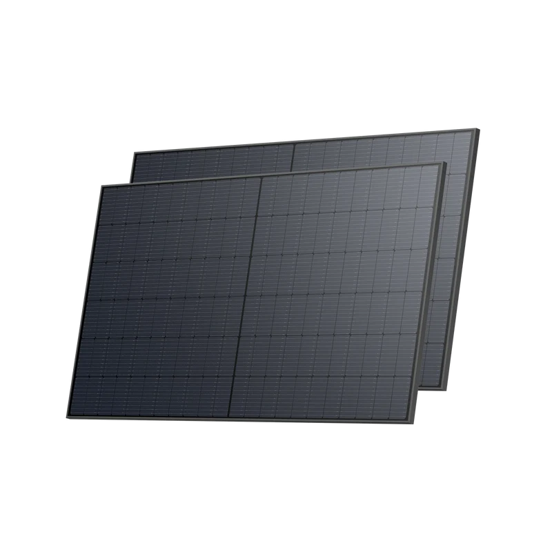 Panel solar rígido EcoFlow de 520 W (2 unidades)