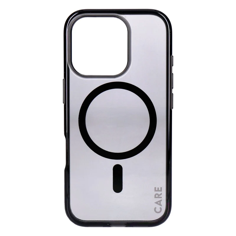 CARE by PanzerGlass Smokey Case Schwarz passend für Apple iPhone 16 Pro