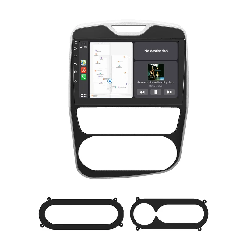 AWESAFE Android 13 Autoradio pour Renault Clio 4 2017-2019 10,1 Pouces écran Tactile HD Support Carplay et Android Auto Mirror Link Commande au Volant WiFi Bluetooth GPS FM RDS